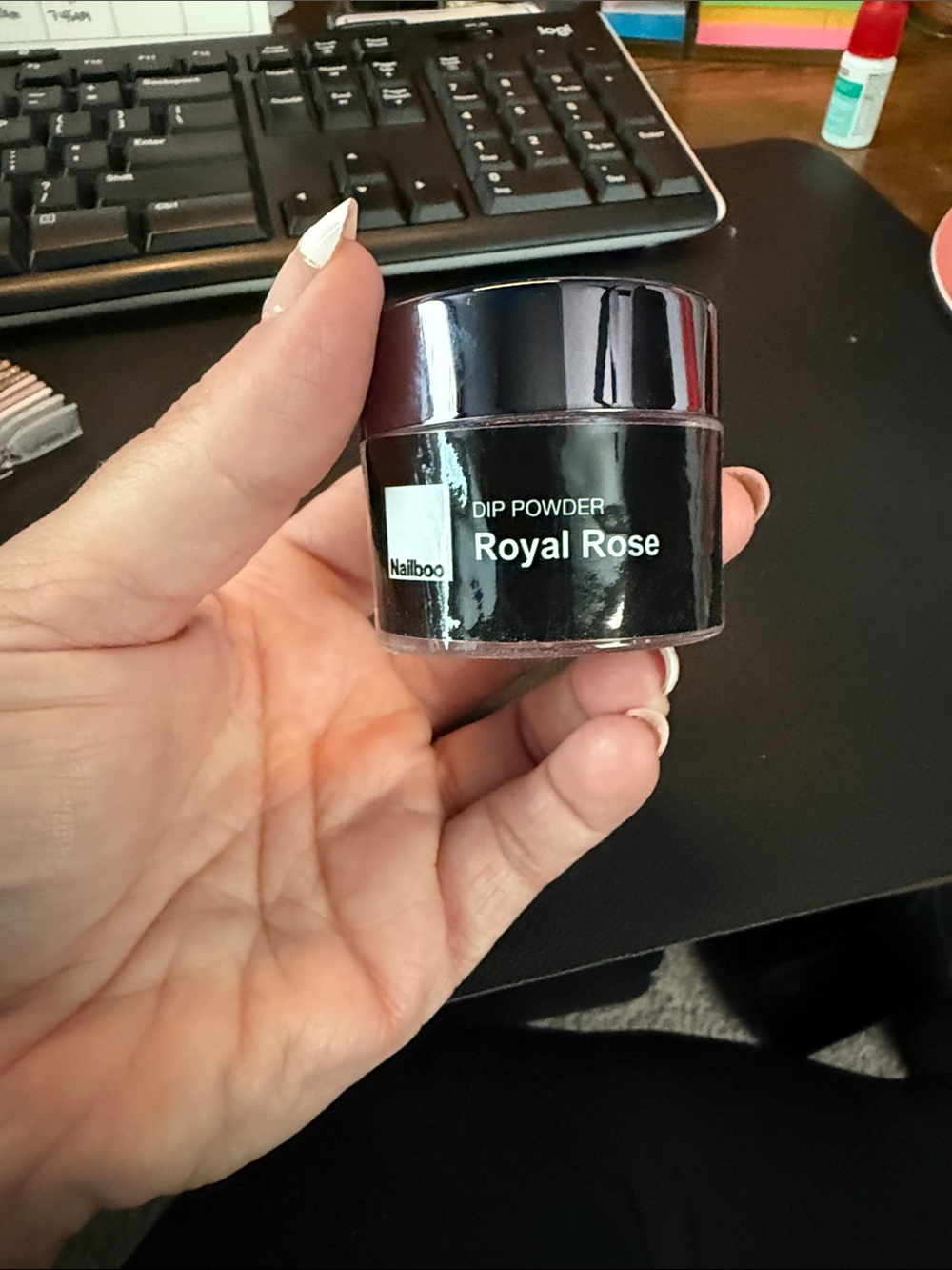 Nailboo Royal Rose Dip Powder - Pink Nail Dipping Powder